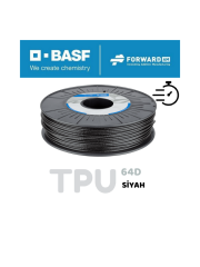 TPU 64D Siyah Filament (1.75mm - 2.85mm) Ultrafuse