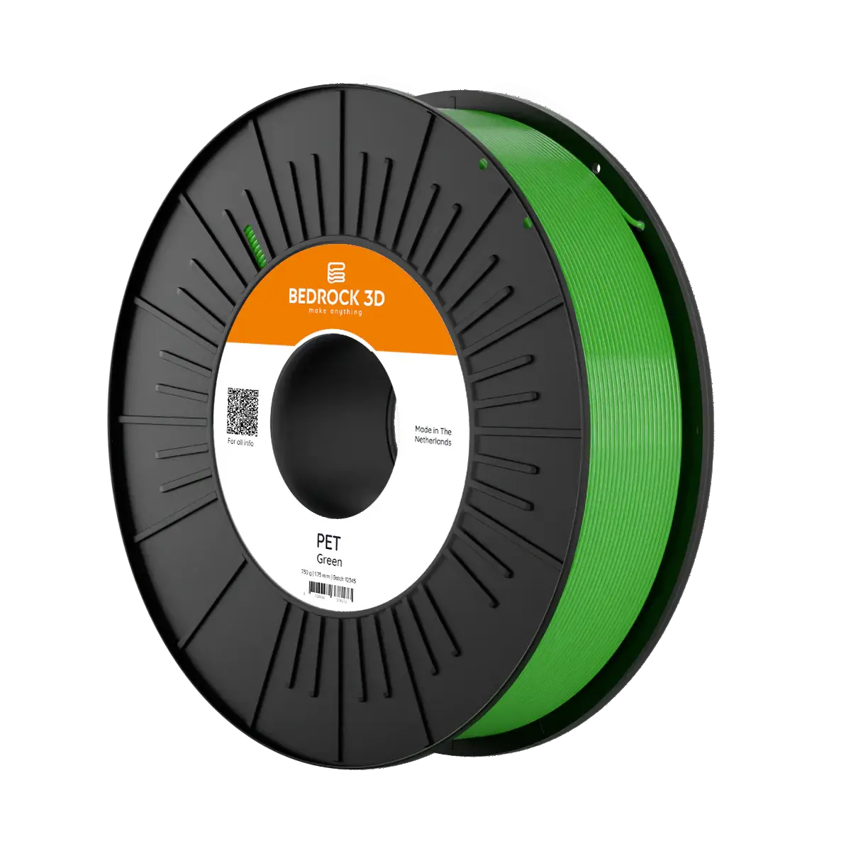 Bedrock PET Filament 2,85 - 750g - Yeşil