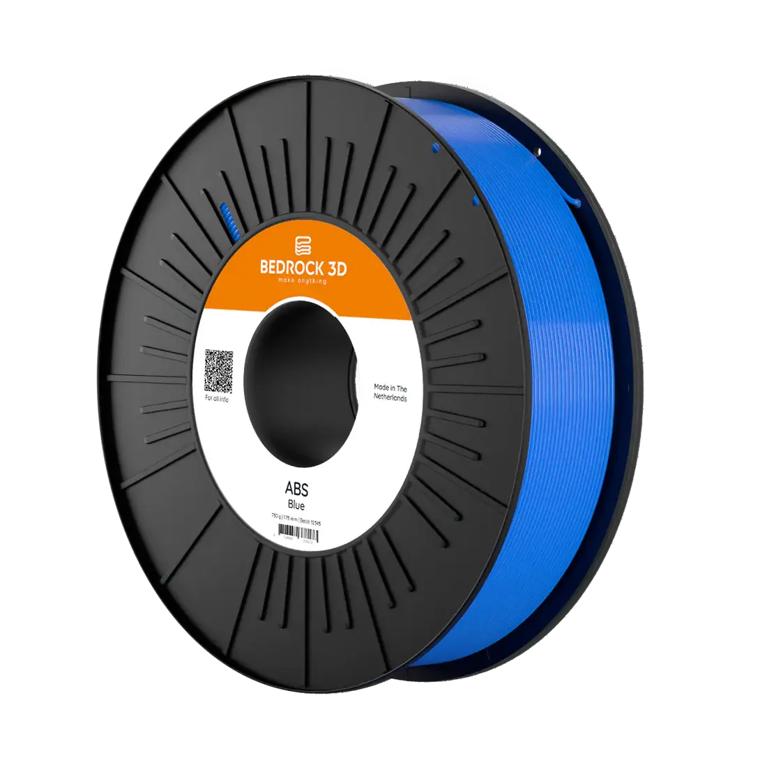 Bedrock ABS Filament 750g - 1,75 - Mavi