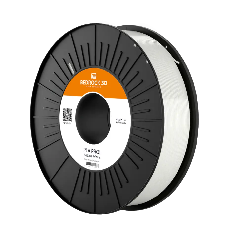 Bedrock PLA PRO1  Filament Beyaz - 1,75 - 750 gr