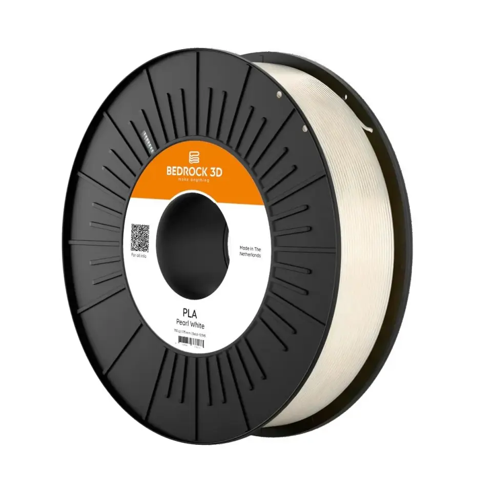 Bedrock PLA Filament - İNCİ BEYAZI